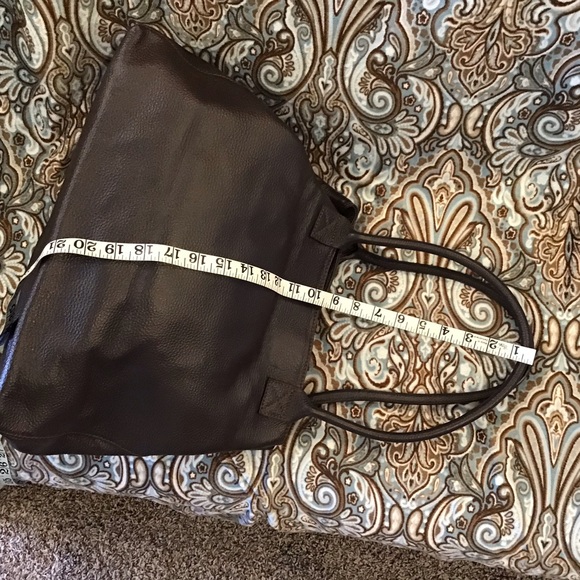 Dark Brown Italian Leather Purse - Picture 7 of 12